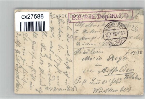 Courtrai KORTRIJK Flandre Belgie Courtrai Marche Grains – Bild 2
