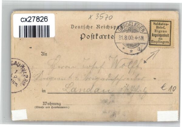 Gardelegen Magdeburger Strasse Schuetzenhaus G. Busch Salzwedler Tor St Nikolaik – Bild 2