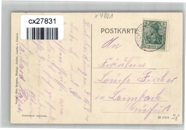 Kirchscheidungen Gedenkstein Geburtshaus Gasthaus Otto Heinicke – Bild 2