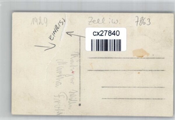 Zell Wiesental [handschriftlich] – Bild 2