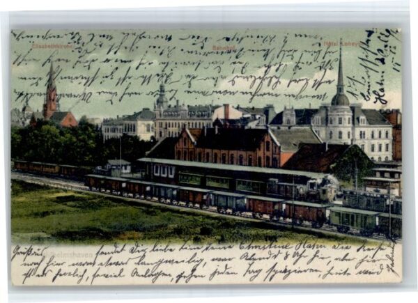 Wilhelmshaven Elisabethkirche Bahnhof