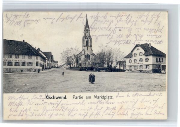 Gschwend Gaildorf Marktplatz