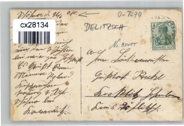 Delitzsch [handschriftlich] – Bild 2