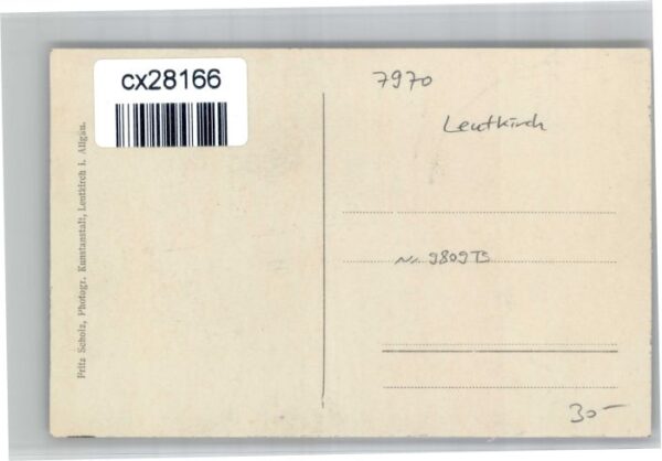 Leutkirch [handschriftlich] – Bild 2