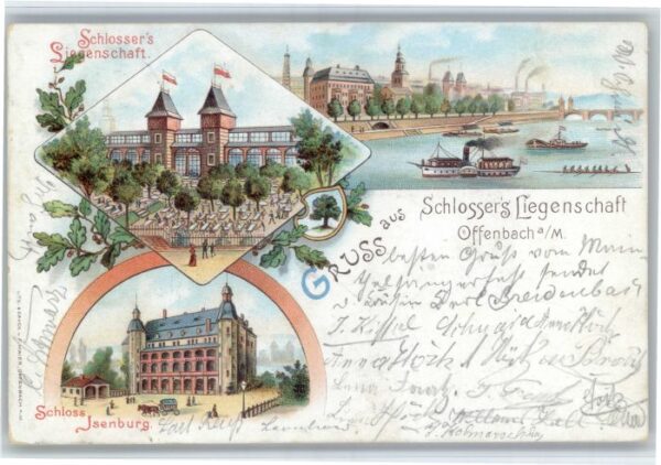 Offenbach Schloss Isenburg Schlossers Liegenschaft