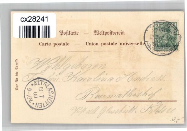 Waldshut Tiengen Rhein Waldshut-Tiengen [Verlag H. Zimmermann] Gasthaus Witznau – Bild 2