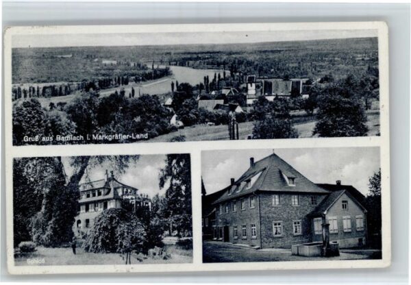 Bamlach Schloss Gasthaus Metzgerei Blume