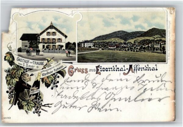 Affental Eisental Gasthof Traube
