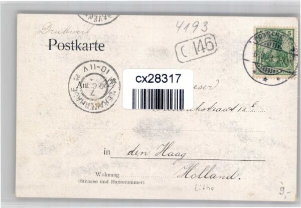 Kranenburg Niederrhein [Stempelabschlag] Startjeshof – Bild 2