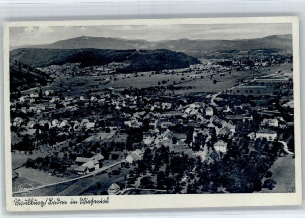 Maulburg Baden Wiesental Fliegeraufnahme