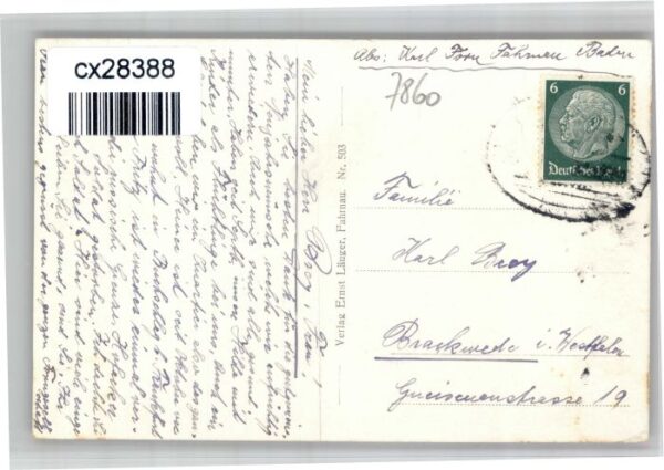 Fahrnau Wiesental Baden – Bild 2