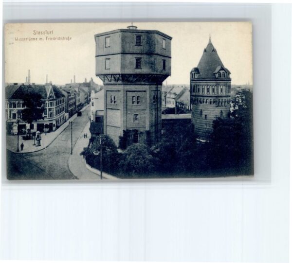 Stassfurt Wasserturm Friedrichstrasse