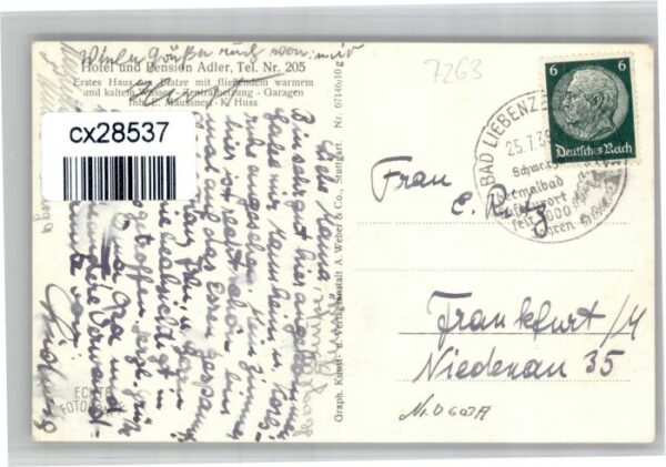 Bad Liebenzell Hotel Pension Adler – Bild 2
