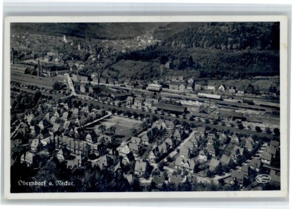 Oberndorf Neckar Fliegeraufnahme