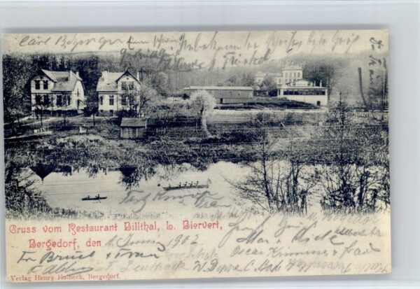 Bergedorf Hamburg Restaurant Billthal L. Biervert