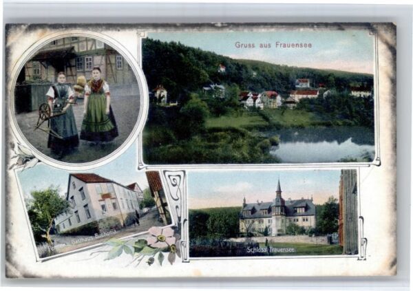 Frauensee Tracht Pension Gasthaus Buchonia Schloss