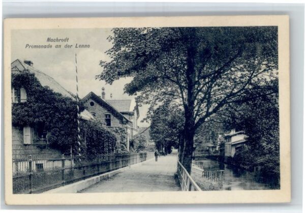 Nachrodt-Wiblingwerde Nachrodt Lenne Promenade