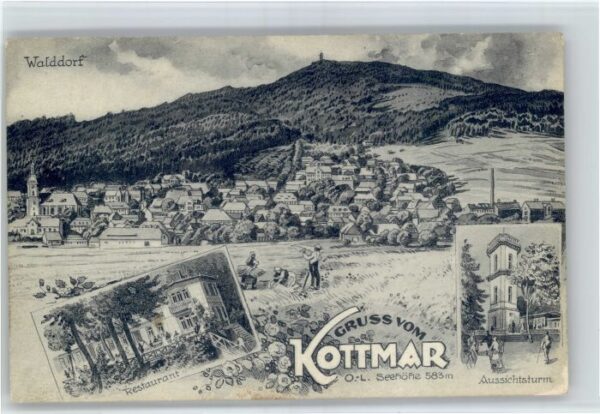 Walddorf Sachsen Kottmar Restaurant Turm