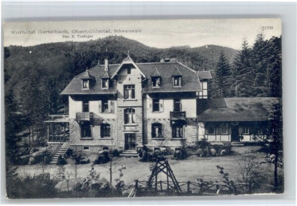 Oberbuehlertal urhotel Gertelbach