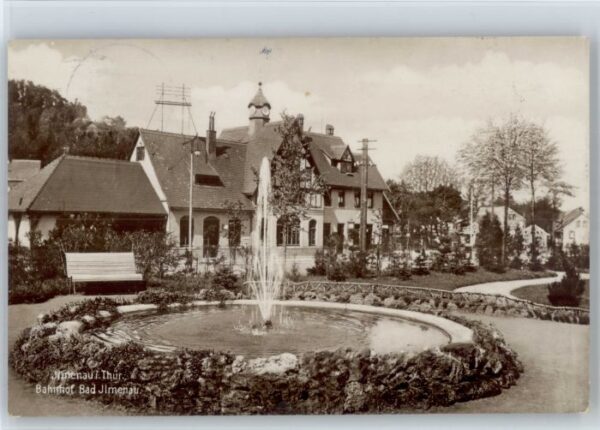 Ilmenau Thueringen ahnhof Bad Ilmenau