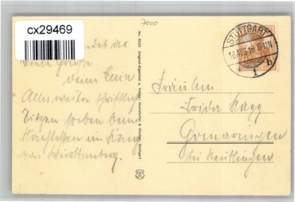 Stuttgart Koenigin Olgabau Eberhardskirche – Bild 2
