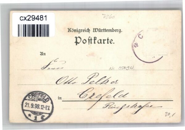 Hirsau Kuenstler K. Mutter – Bild 2