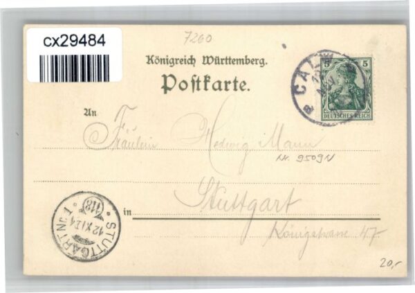 Hirsau Kuenstler K. Mutter – Bild 2