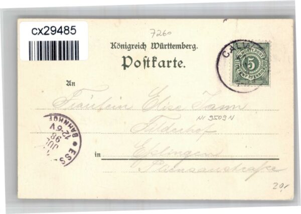 Hirsau Kuenstler K. Mutter – Bild 2