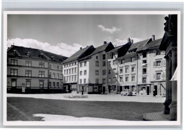 Saeckingen Rhein Saeckingen Marktplatz