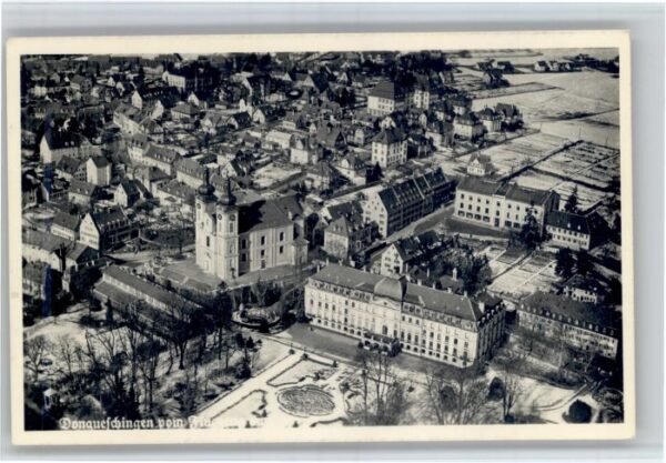 Donaueschingen Fliegeraufnahme