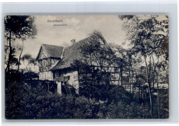 Dermbach Thueringen Rhoen Untermuehle