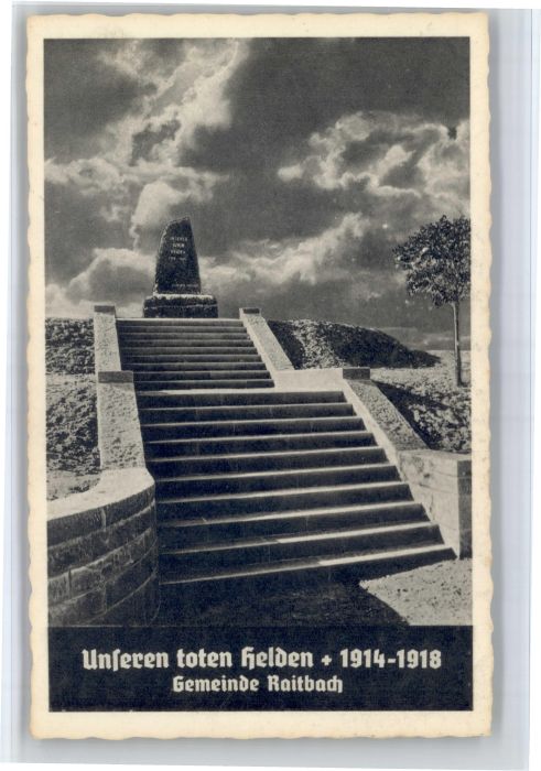 Raitbach Denkmal