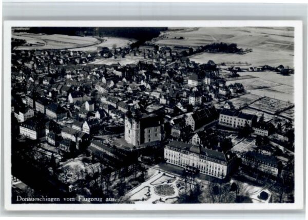 Donaueschingen Fliegeraufnahme