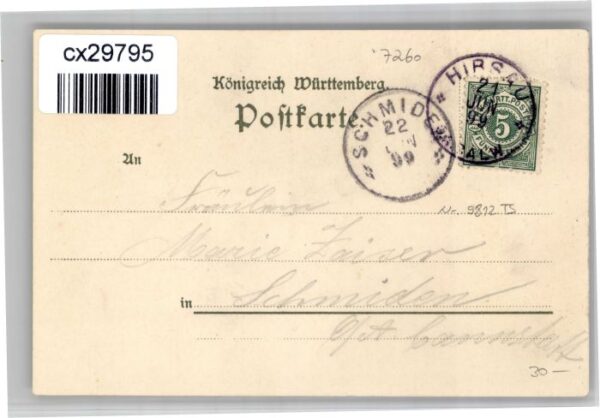 Hirsau Kuenstler K. Mutter – Bild 2