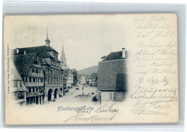 Calw Marktplatz