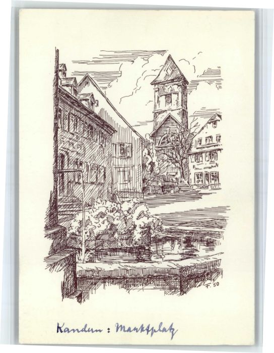Kandern Marktplatz