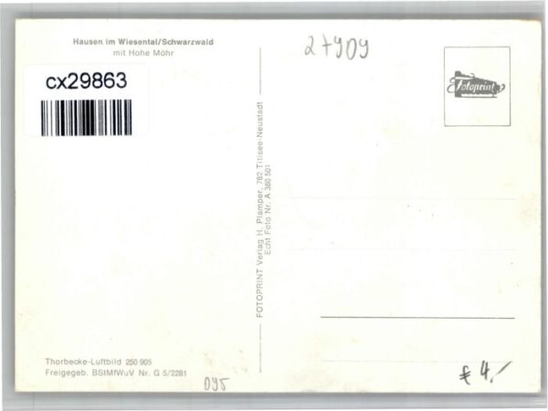 Hausen Wiesental Fliegeraufnahme – Bild 2