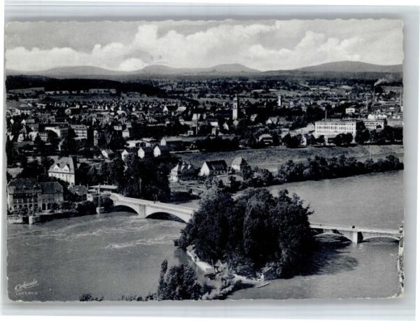 Rheinfelden Baden Rheinfelden Rheinbruecke