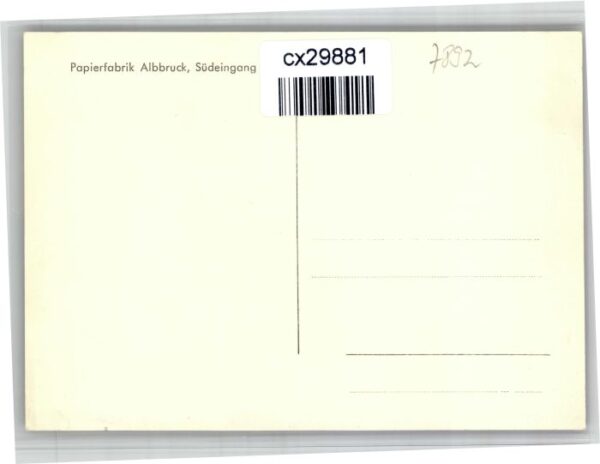 Albbruck Papierfabrik Suedeingang – Bild 2