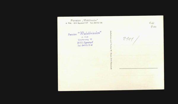 Egestorf Nordheide Pension Waldfrieden – Bild 2