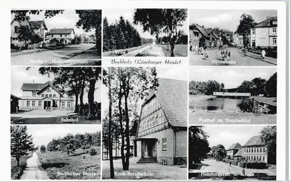 Buchholz Nordheide Bahnhof Neuestrasse, Freibad, Hamburgerstrasse