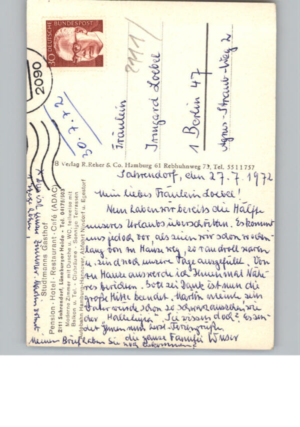 Sahrendorf Egestorf Gasthof Studtmann – Bild 2