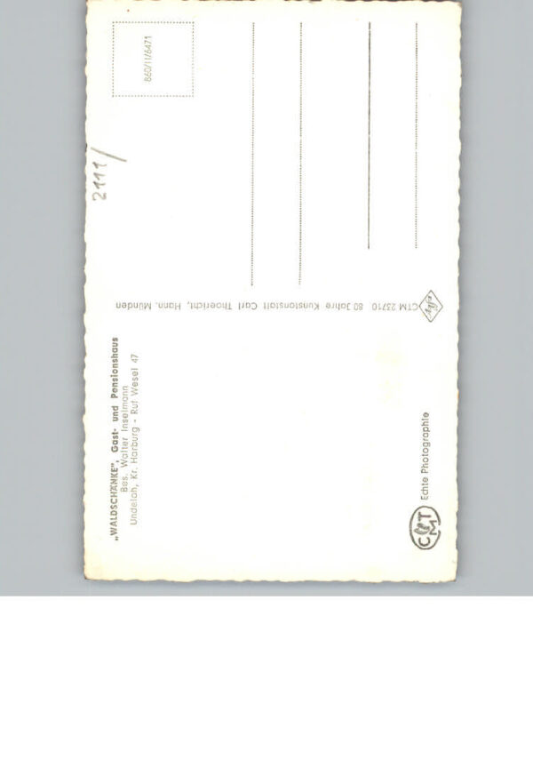 Undeloh Gasthaus Waldschaenke – Bild 2