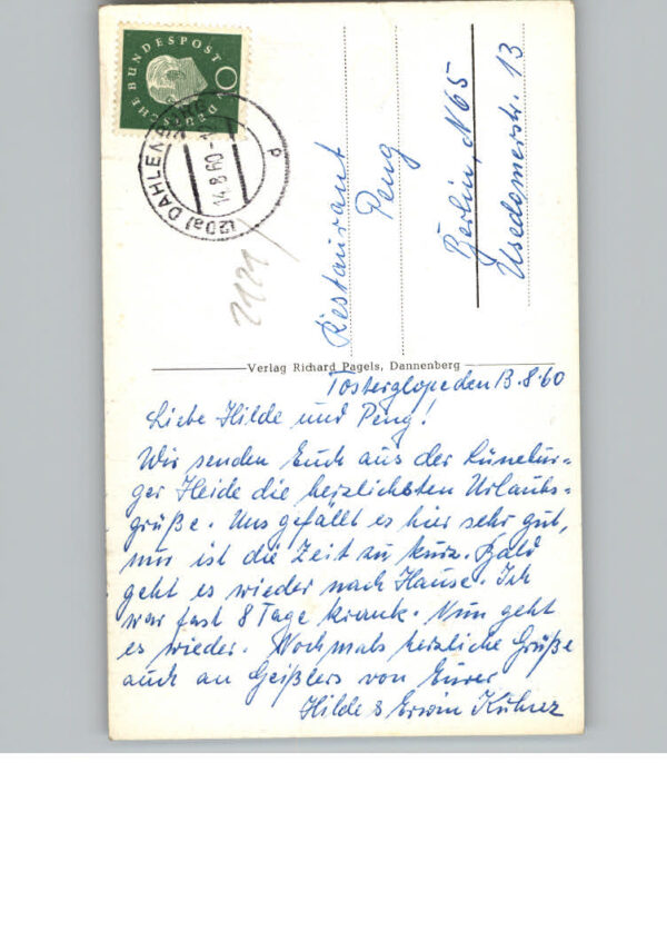 Tosterglope Gastwirtschaft Hachmeister – Bild 2