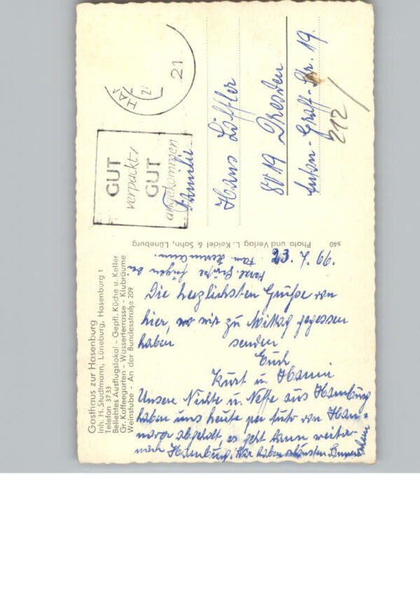 Lueneburg Gasthaus Hasenburg – Bild 2