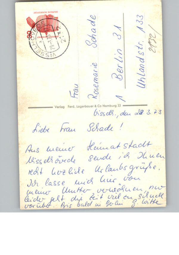 Visselhoevede Goethestasse – Bild 2