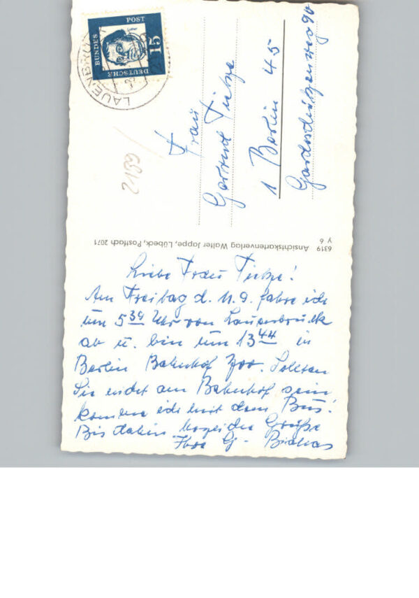 Lauenbrueck Gasthaus z. Eisenbahn Kaufhaus Elling – Bild 2