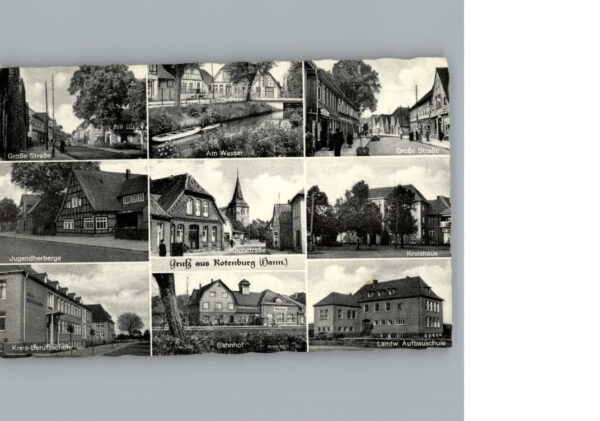 Rotenburg Wuemme Grosse Strasse Kirchstrasse, Bahnhof