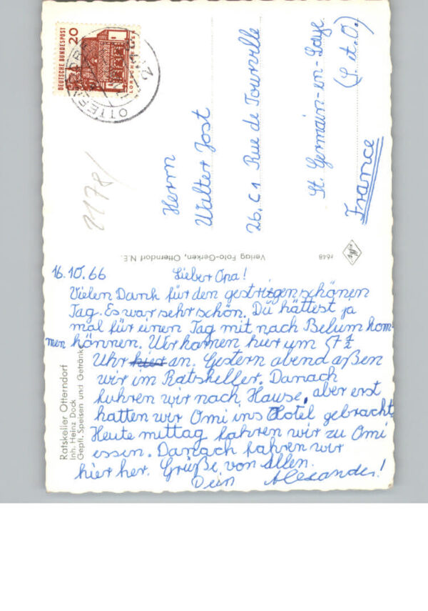Otterndorf Niederelbe Ratskeller Ottendorf – Bild 2