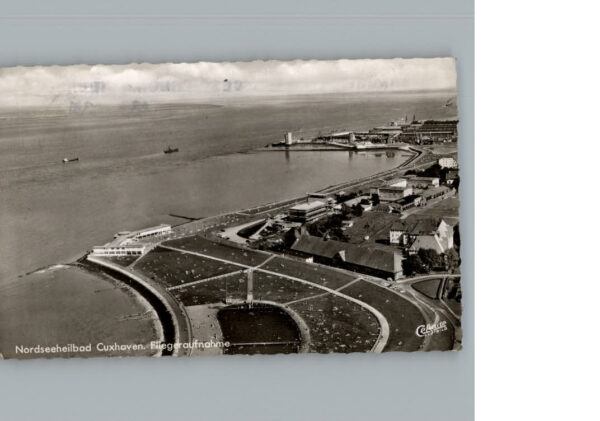 Cuxhaven Nordseebad Fliegeraufnahme